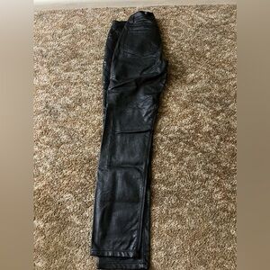 Leather pants
